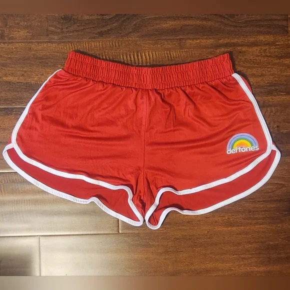 SOLD Rainbow Deftones Dolphin Shorts - Picture 6 of 6